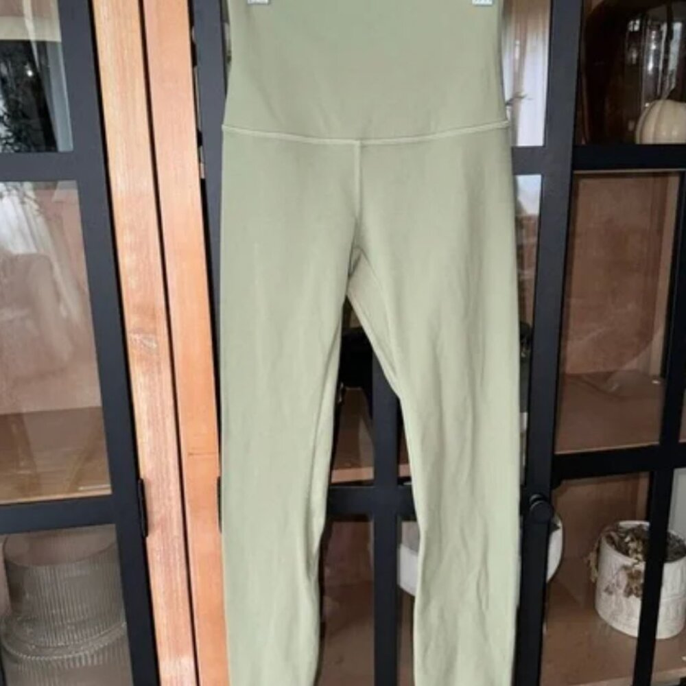 Lululemon Align leggings Pant 25" Rosemary Green sage high waisted SIZE 0